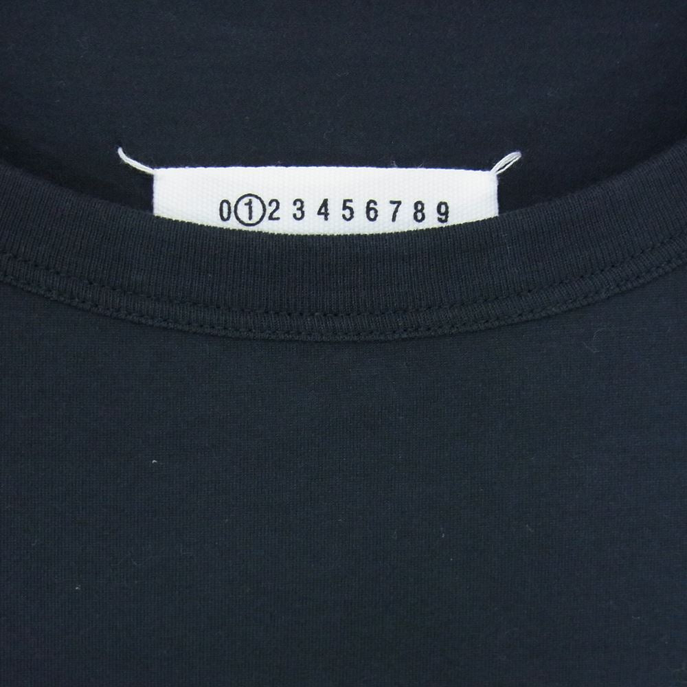 MAISON MARGIELA メゾンマルジェラ 23SS S50GC0684 S22816  カレンダー グラフィック ロゴ Tシャツ 半袖 ブラック系 XXXL【美品】【中古】