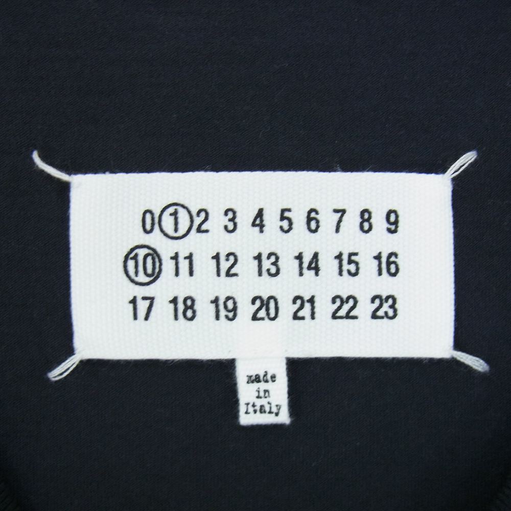 MAISON MARGIELA メゾンマルジェラ 23SS S50GC0684 S22816  カレンダー グラフィック ロゴ Tシャツ 半袖 ブラック系 XXXL【美品】【中古】