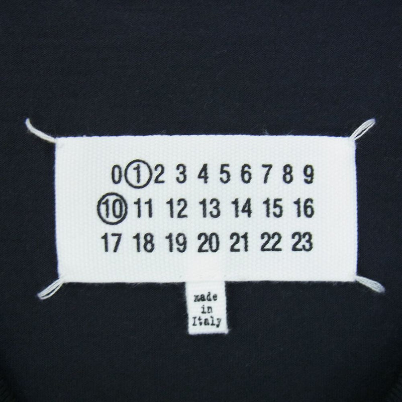 MAISON MARGIELA メゾンマルジェラ 23SS S50GC0684 S22816  カレンダー グラフィック ロゴ Tシャツ 半袖 ブラック系 XXXL【美品】【中古】