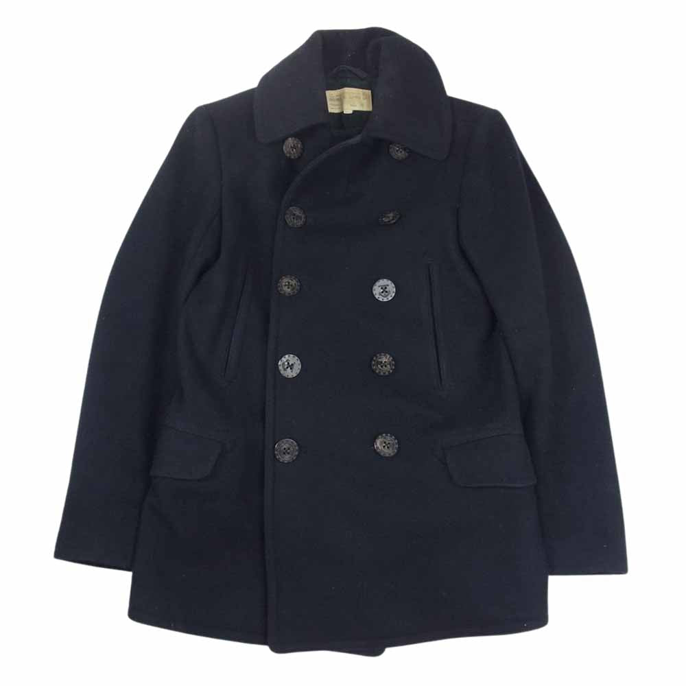 RRL ダブルアールエル MNRRDOWM5P00002 10ボタン 13スター ウール ピーコ－ト ネイビー系 XS【中古】