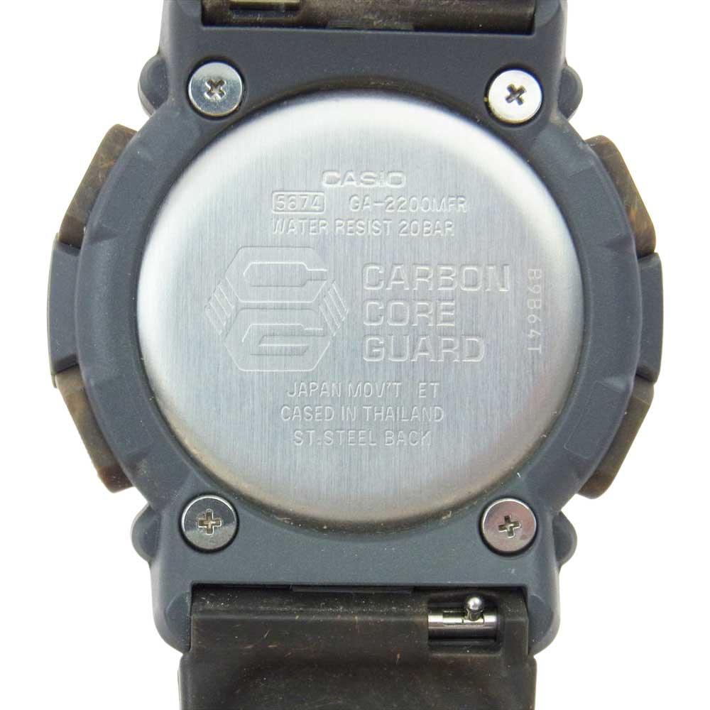 CASIO G-SHOCK カシオ ジーショック GA-2200MFR MYSTIS FOREST クオーツ アナログ アナデジ チャコール系【中古】