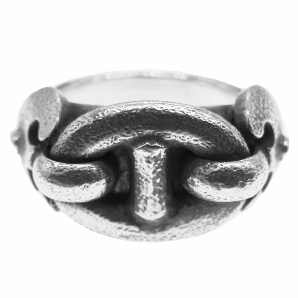 LYNCH SILVERSMITH リンチシルバースミス ANCHOR RING アンカー リング シルバー系 8号【中古】