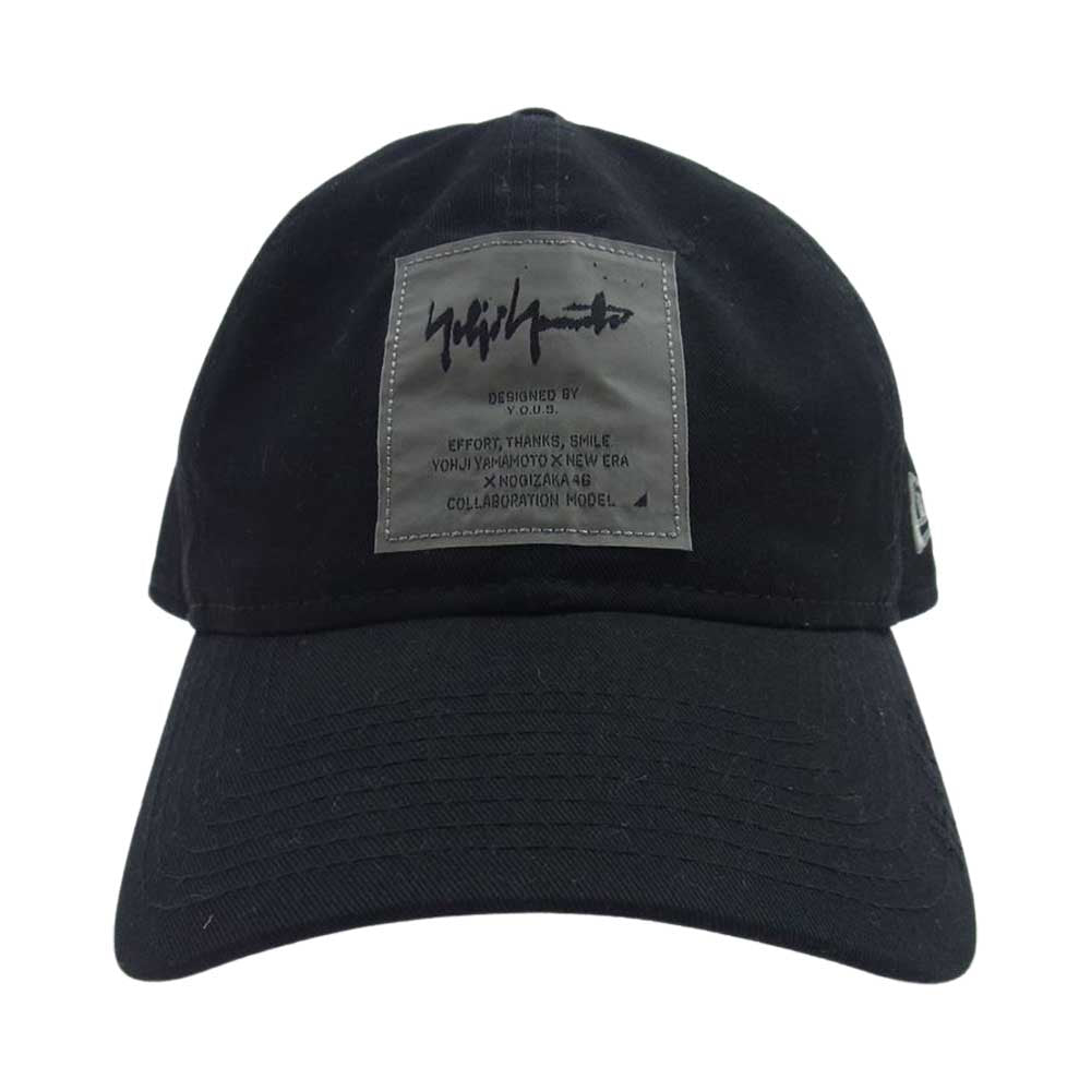 Yohji Yamamoto ヨウジヤマモト NEWERA ニューエラ 乃木坂46 9THIRTY ロゴパッチ ラベル キャップ ブラック系【中古】