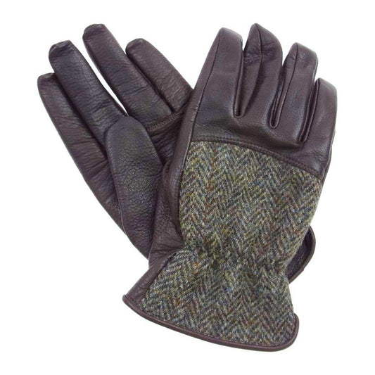 ORGUEIL オルゲイユ OR-7108 Leather Gloves レザー グローブ ブラウン系 M【中古】