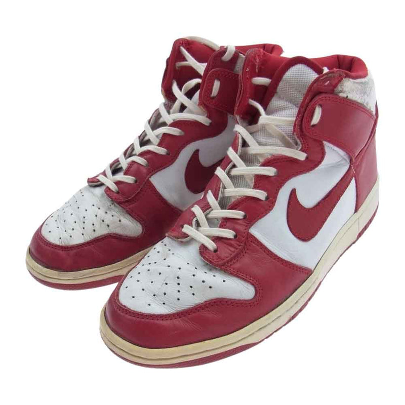 NIKE ナイキ 304717-661 DUNK HIGH 2002 VARSITY ダンクハイ  レッド系 オフホワイト系 26.5cm【中古】