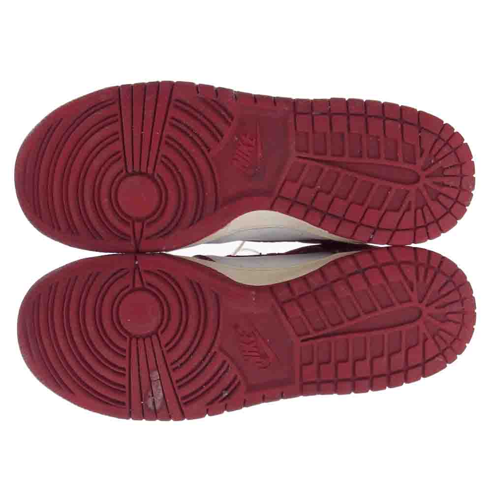 NIKE ナイキ 304717-661 DUNK HIGH 2002 VARSITY ダンクハイ  レッド系 オフホワイト系 26.5cm【中古】