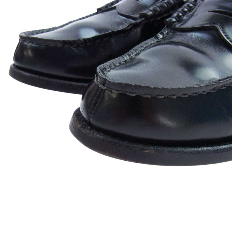 REGAL リーガル 2177 コインローファー シューズ 革靴 ブラック系 26.5cm【中古】