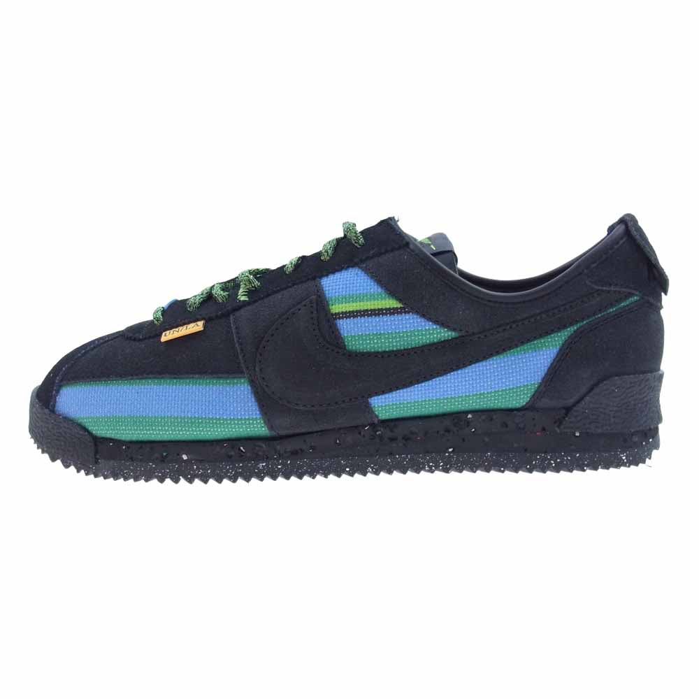 NIKE ナイキ × UNION ユニオン DR1413-001 Cortez Black スニーカー ブラック系 29.5cm【美品】【中古】