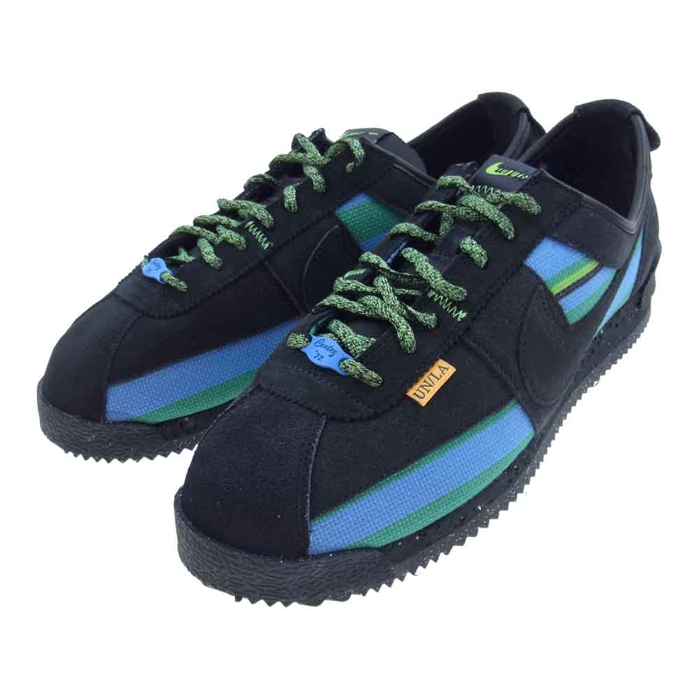 NIKE ナイキ × UNION ユニオン DR1413-001 Cortez Black スニーカー ブラック系 29.5cm【美品】【中古】