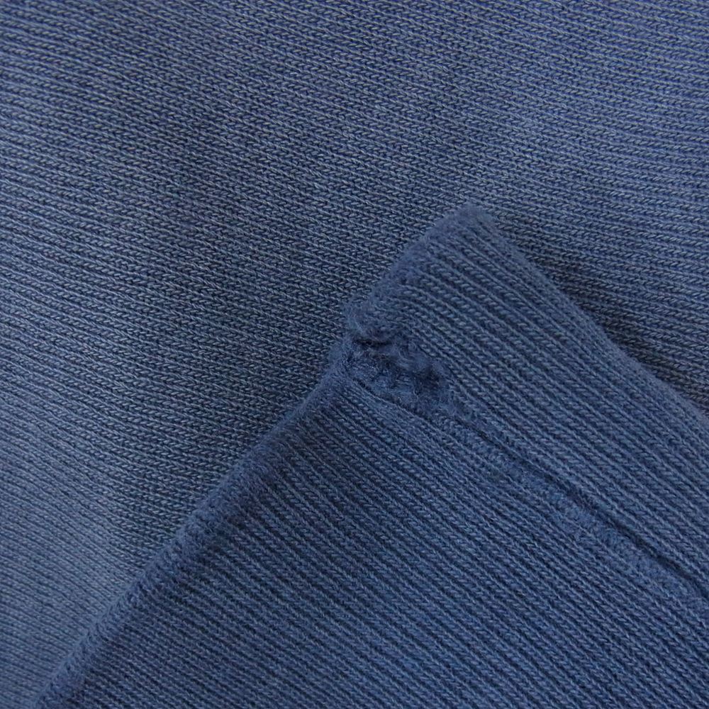 Champion チャンピオン ビンテージ 90s USA製 Reverse Weave リバースウィーブ 目あり スウェット ブルー系 XL【中古】