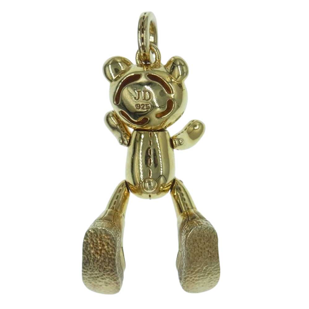 Justin Davis ジャスティンデイビス SNJ932 BIG NOISE BOY ベア クリーパーシューズ ネックレス ゴールド系【中古】