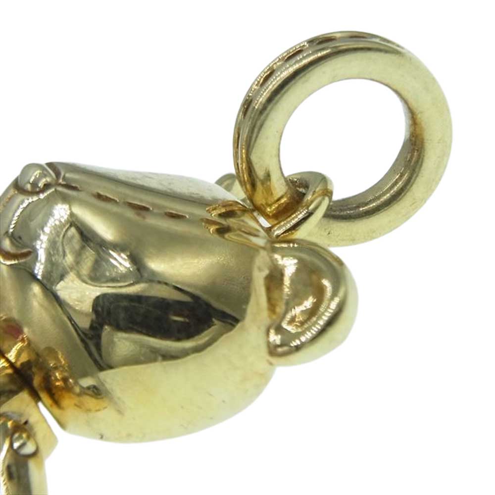 Justin Davis ジャスティンデイビス SNJ932 BIG NOISE BOY ベア クリーパーシューズ ネックレス ゴールド系【中古】