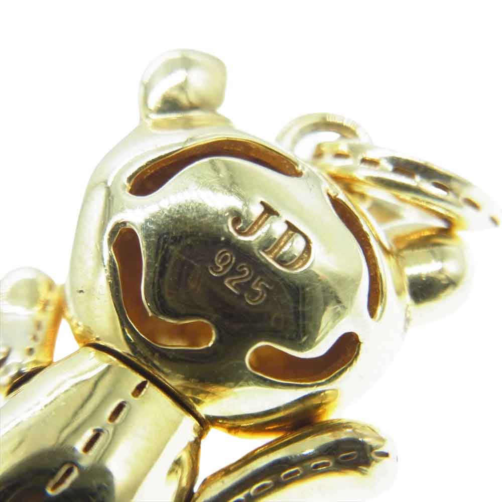 Justin Davis ジャスティンデイビス SNJ932 BIG NOISE BOY ベア クリーパーシューズ ネックレス ゴールド系【中古】