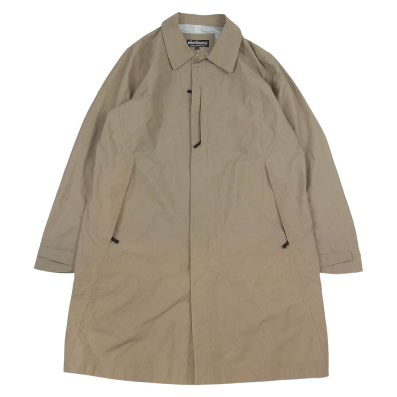 WILDTHINGS ワイルドシングス WT17014A URBAN COAT アーバン ナイロン コート  ベージュ系 S【中古】