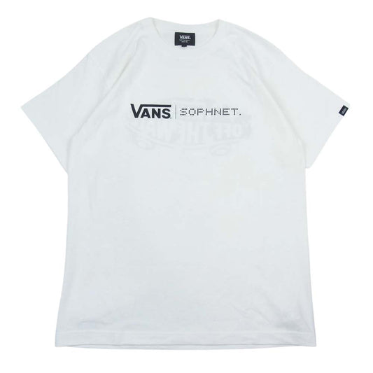 SOPHNET. ソフネット SOPH-190170 FRONT LOGO TEE フロントロゴ 半袖 Tシャツ ホワイト系 S【中古】