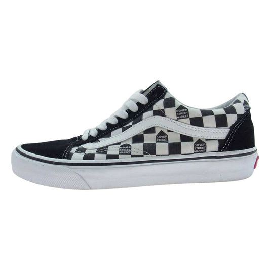 VANS バンズ VN0004OJJ7L × DOVER STREET MARKET ドーバーストリートマーケット DSM オールドスクール チェック ブラック系 ホワイト系 26.0cm【中古】