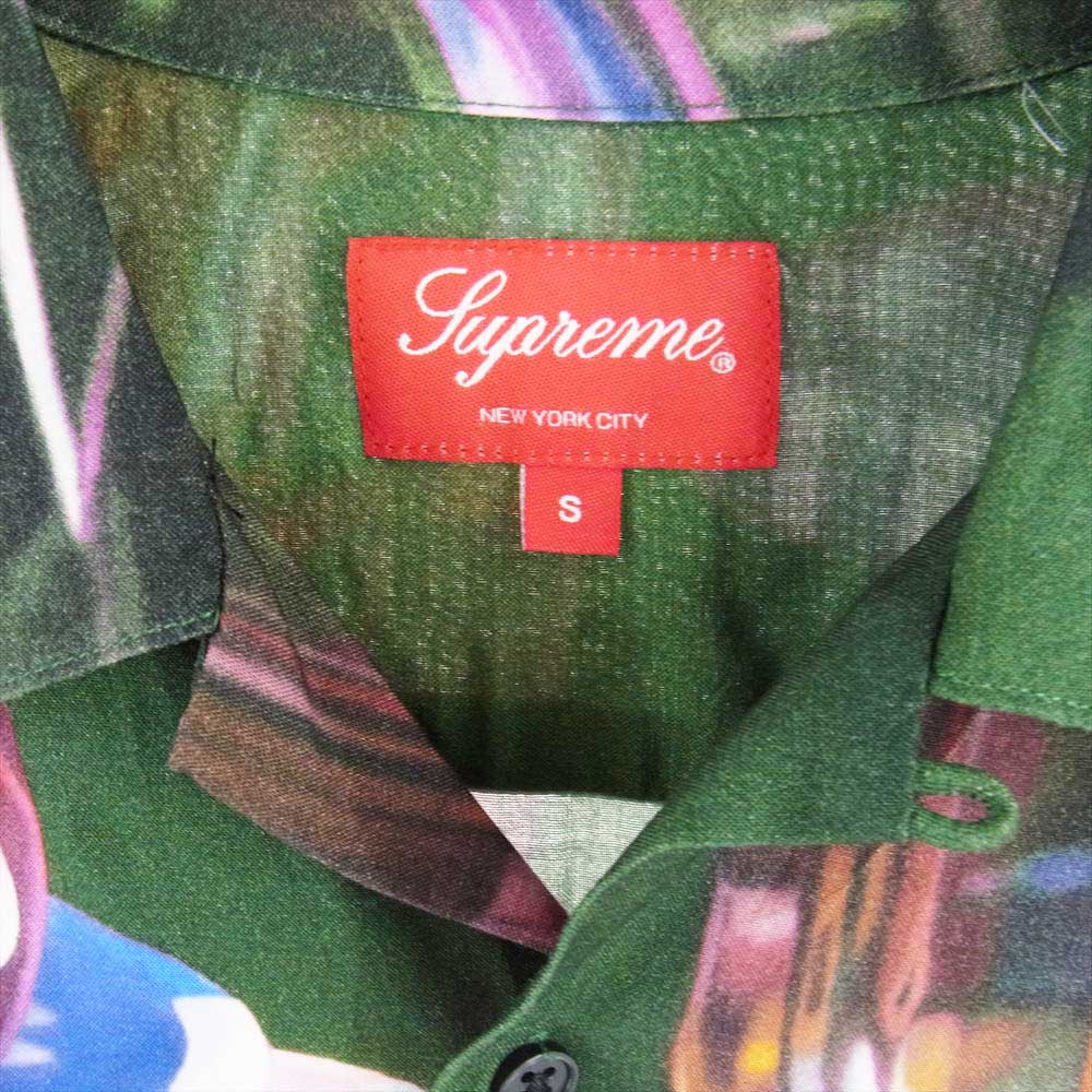 Supreme シュプリーム 18AW Casino Rayon Shirt カジノ レーヨン 半袖 シャツ S【中古】