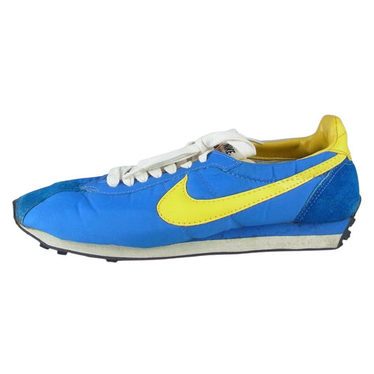 NIKE ナイキ ヴィンテージ 70s~80s WAFFLE TRAINER ワッフル トレーナー ローカット スニーカー ブルー系 8.5【中古】