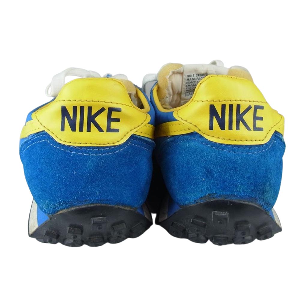 NIKE ナイキ ヴィンテージ 70s~80s WAFFLE TRAINER ワッフル トレーナー ローカット スニーカー ブルー系 8.5【中古】