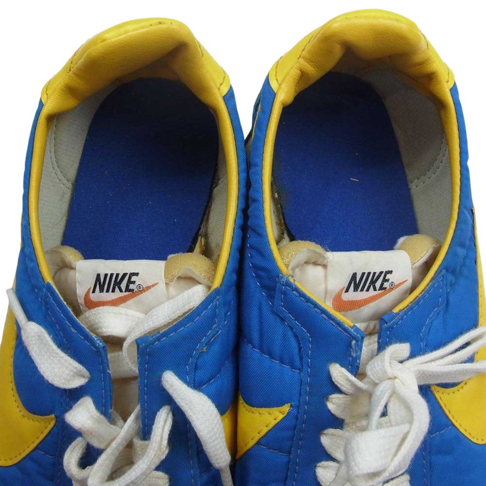 NIKE ナイキ ヴィンテージ 70s~80s WAFFLE TRAINER ワッフル トレーナー ローカット スニーカー ブルー系 8.5【中古】