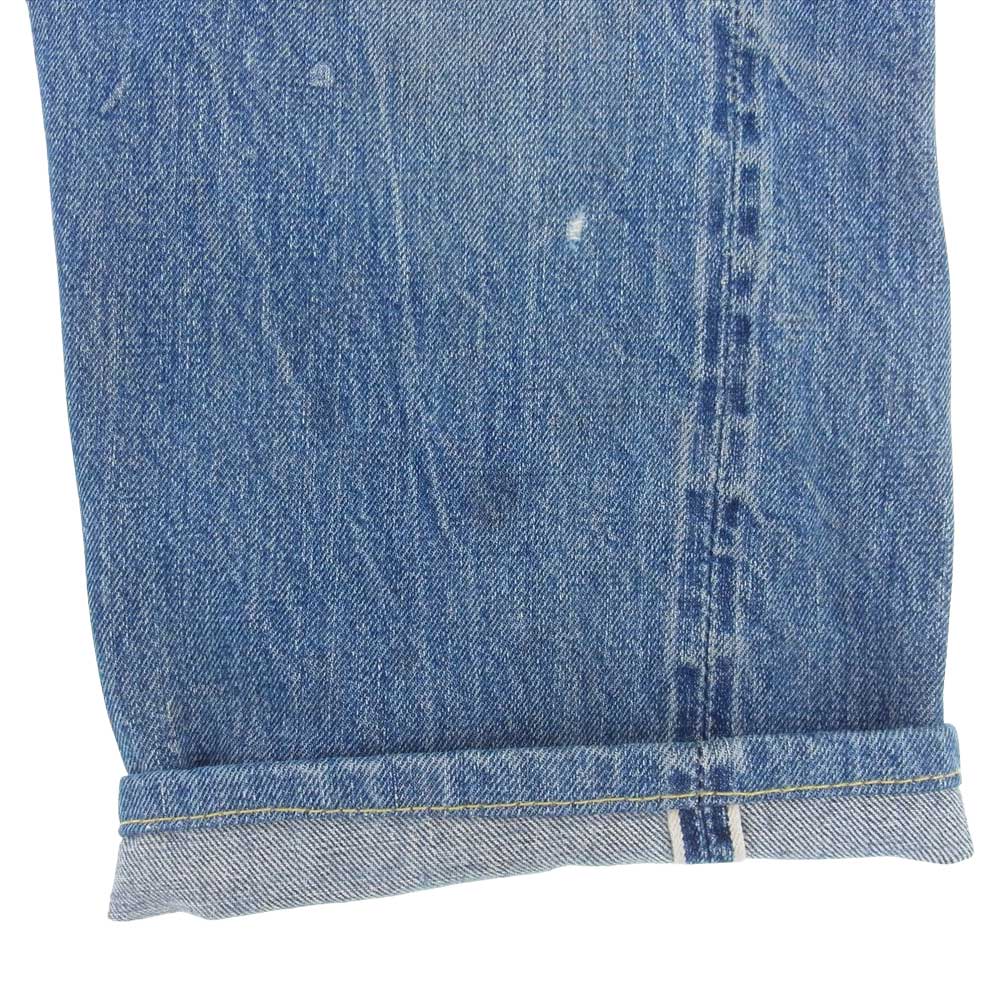 Levi's リーバイス ヴィンテージ 501XX オリジナル BIG E ビッグE ボタン裏W刻印 デニムパンツ ジーンズ インディゴブルー系 表記サイズ不明【中古】