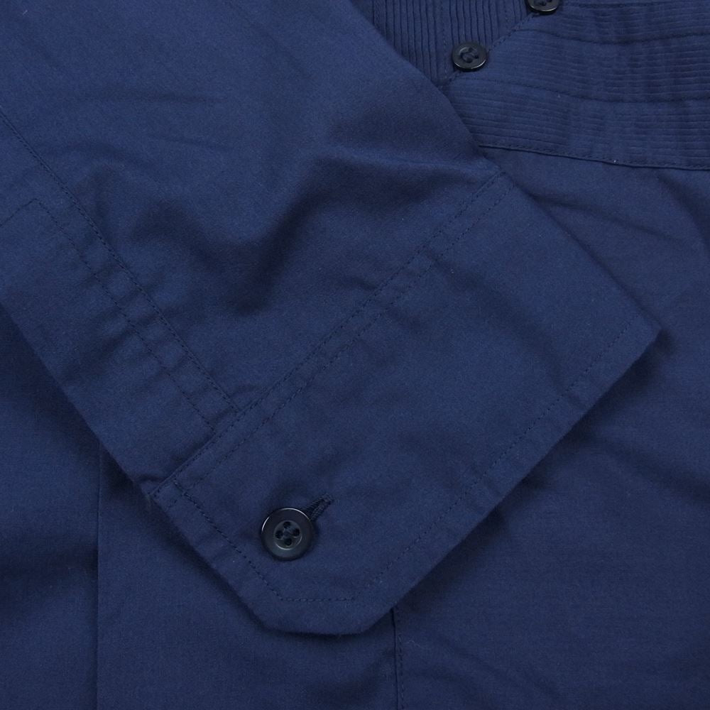 TENDERLOIN テンダーロイン 18SS T-GUAYABERA SHT L/S キューバ 長袖 シャツ ネイビー系 S【中古】