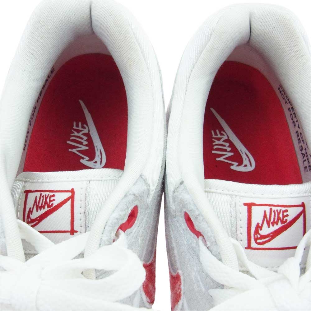NIKE ナイキ CJ4286-101 AIR MAX1 エアマックス スニーカー ホワイト系 レッド系 28cm【中古】