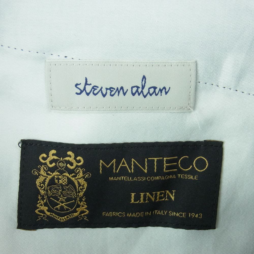 スティーブン アラン 8114-186-0697 MANTECO LNN 5P BAGGY TAPERED PANTS 5ポケット バギー テーパード パンツ ブラック系 M【中古】