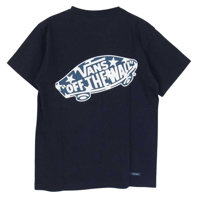 SOPH ソフ × VANS バンズ SOPH-160190 プリント Tシャツ ネイビー系 S【中古】