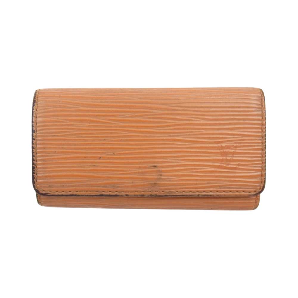 LOUIS VUITTON ルイ・ヴィトン  M63827 ミュルティクレ4 4連 エピ キーケース レザー M63827 オレンジ系【中古】