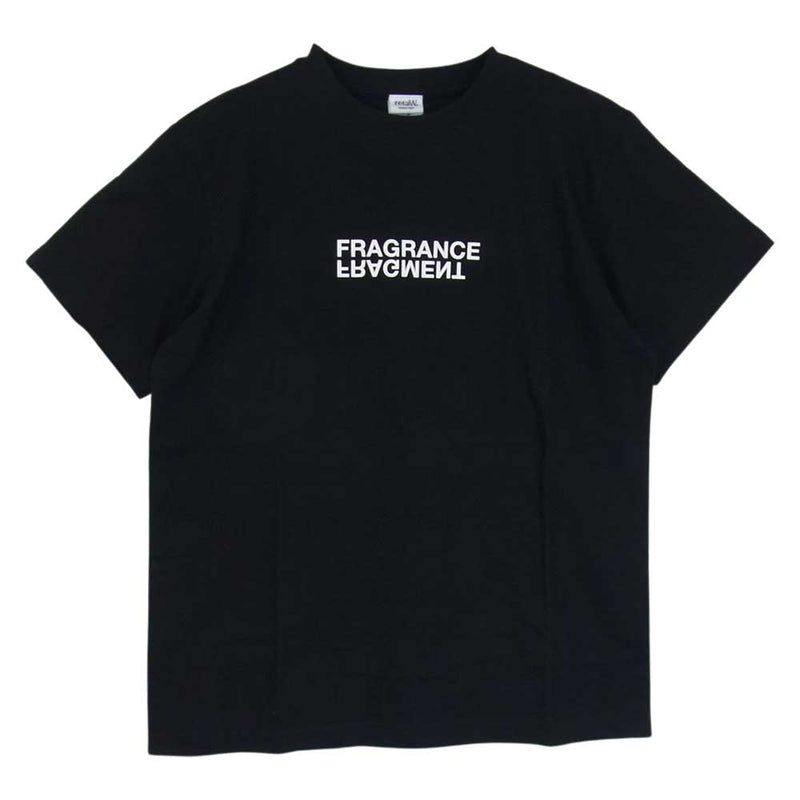 FRAGMENT DESIGN フラグメントデザイン × retaW リトゥ FRAGRANCE 半袖 Tシャツ ブラック系 S【極上美品】【中古】