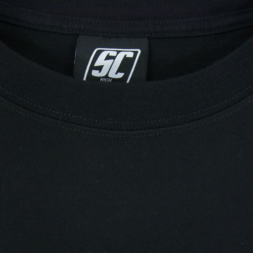 サブカルチャー SC WILD AND FREE T-SHIRT ワイルド アンド フリー 半袖 Tシャツ ブラック系 1【美品】【中古】