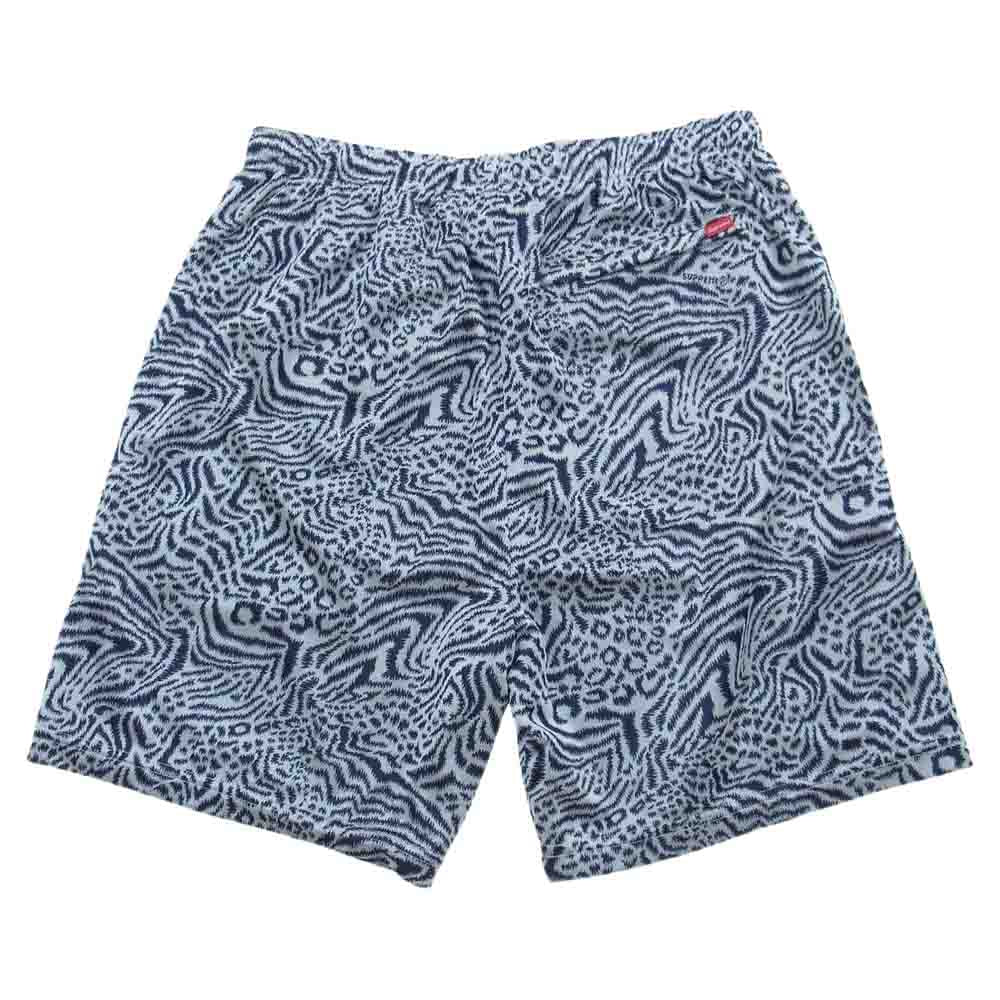 Supreme シュプリーム 23SS × Umbro アンブロ Jacquard Animal Print Soccer Short アニマル プリント ハーフ パンツ ショーツ ホワイト マルチカラー系 S【新古品】【未使用】【中古】