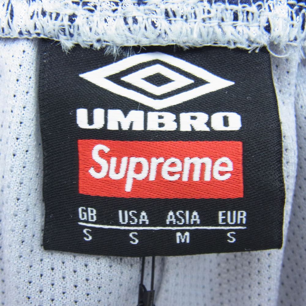 Supreme シュプリーム 23SS × Umbro アンブロ Jacquard Animal Print Soccer Short アニマル プリント ハーフ パンツ ショーツ ホワイト マルチカラー系 S【新古品】【未使用】【中古】