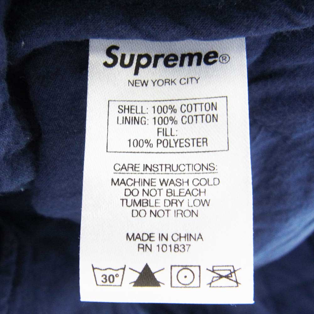 Supreme シュプリーム 19AW Quilted Plaid Zip Up Shirt チェック ジップ キルティング ジャケット ブルゾン マルチカラー系 M【中古】