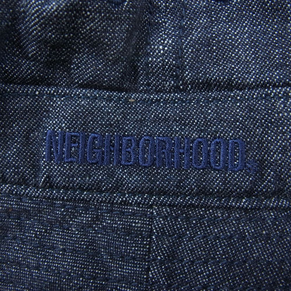 NEIGHBORHOOD ネイバーフッド 231YGNH-HT06 DENIM BALL HAT デニム ボール ハット インディゴブルー系 L【中古】