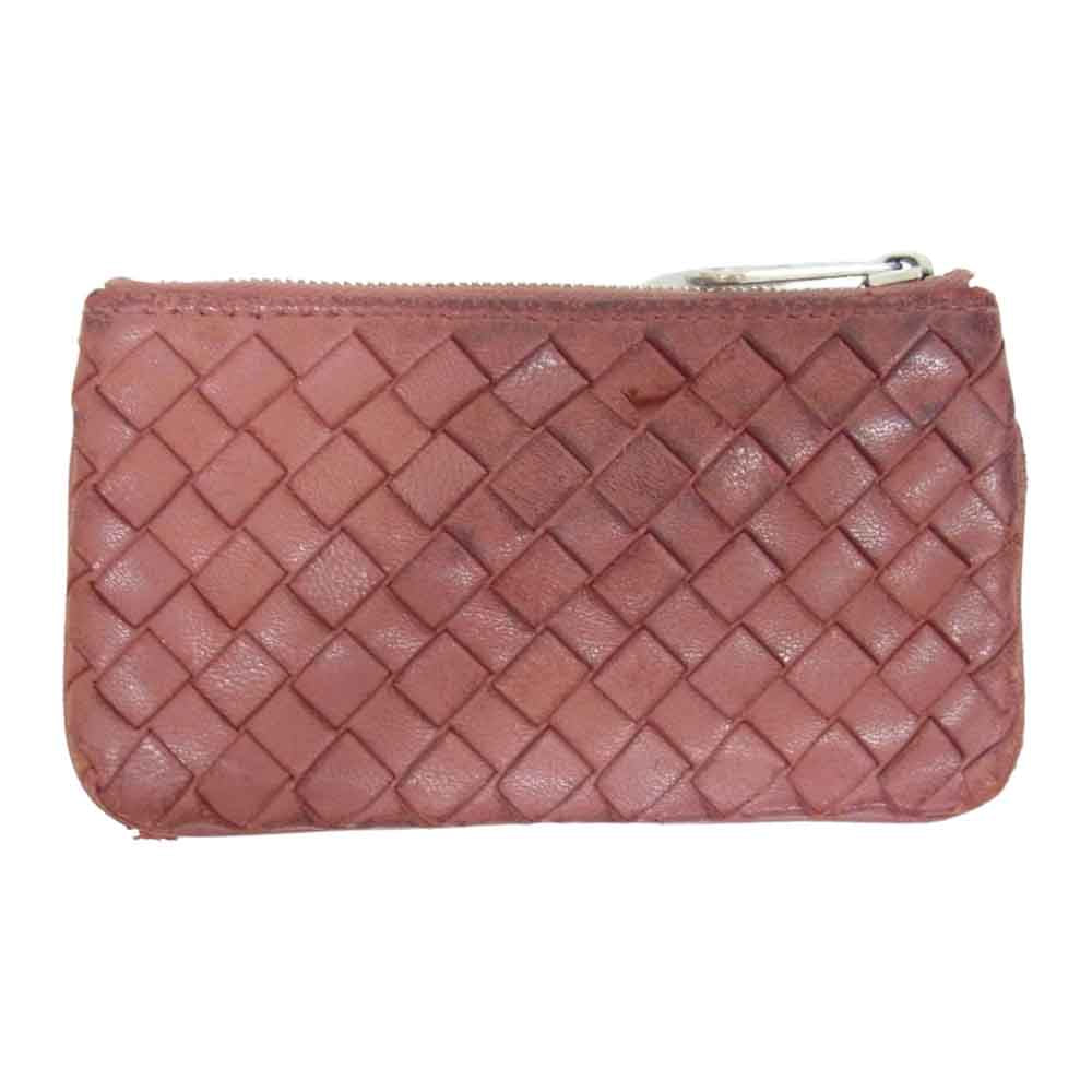 BOTTEGAVENETA ボッテガヴェネタ イントレチャート コインケース ブラウン系【中古】
