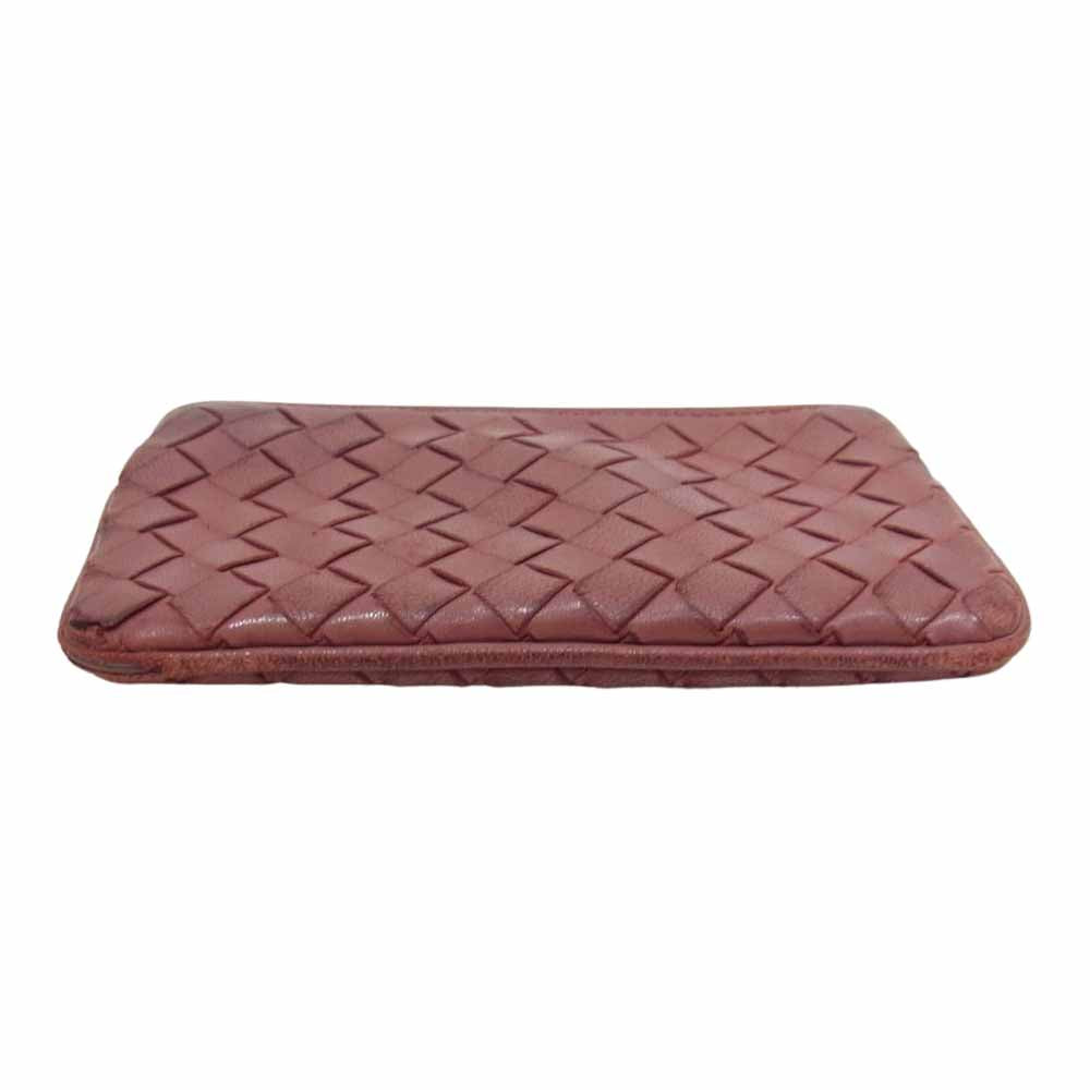 BOTTEGAVENETA ボッテガヴェネタ イントレチャート コインケース ブラウン系【中古】