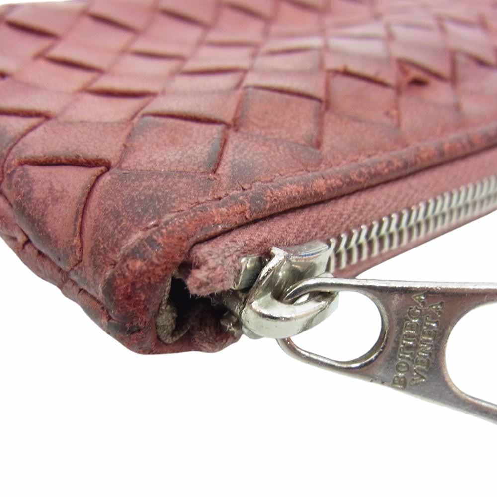 BOTTEGAVENETA ボッテガヴェネタ イントレチャート コインケース ブラウン系【中古】