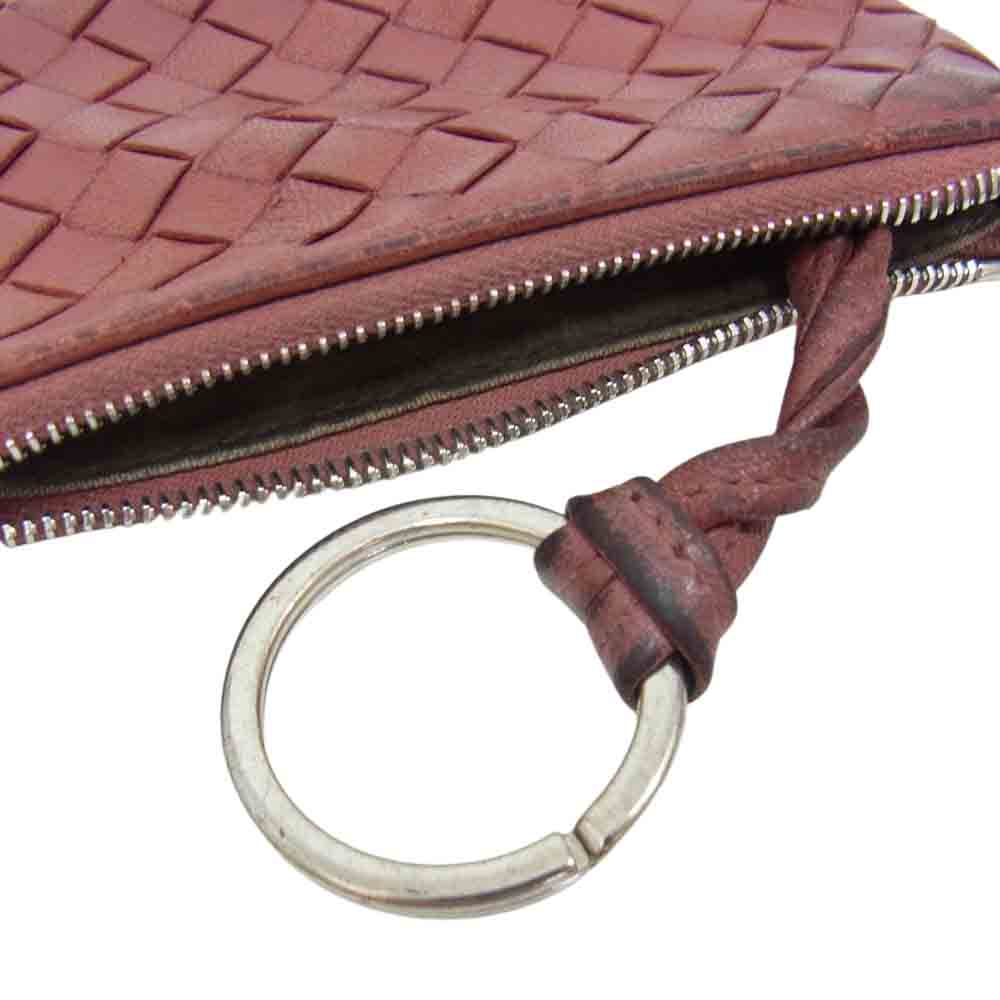 BOTTEGAVENETA ボッテガヴェネタ イントレチャート コインケース ブラウン系【中古】