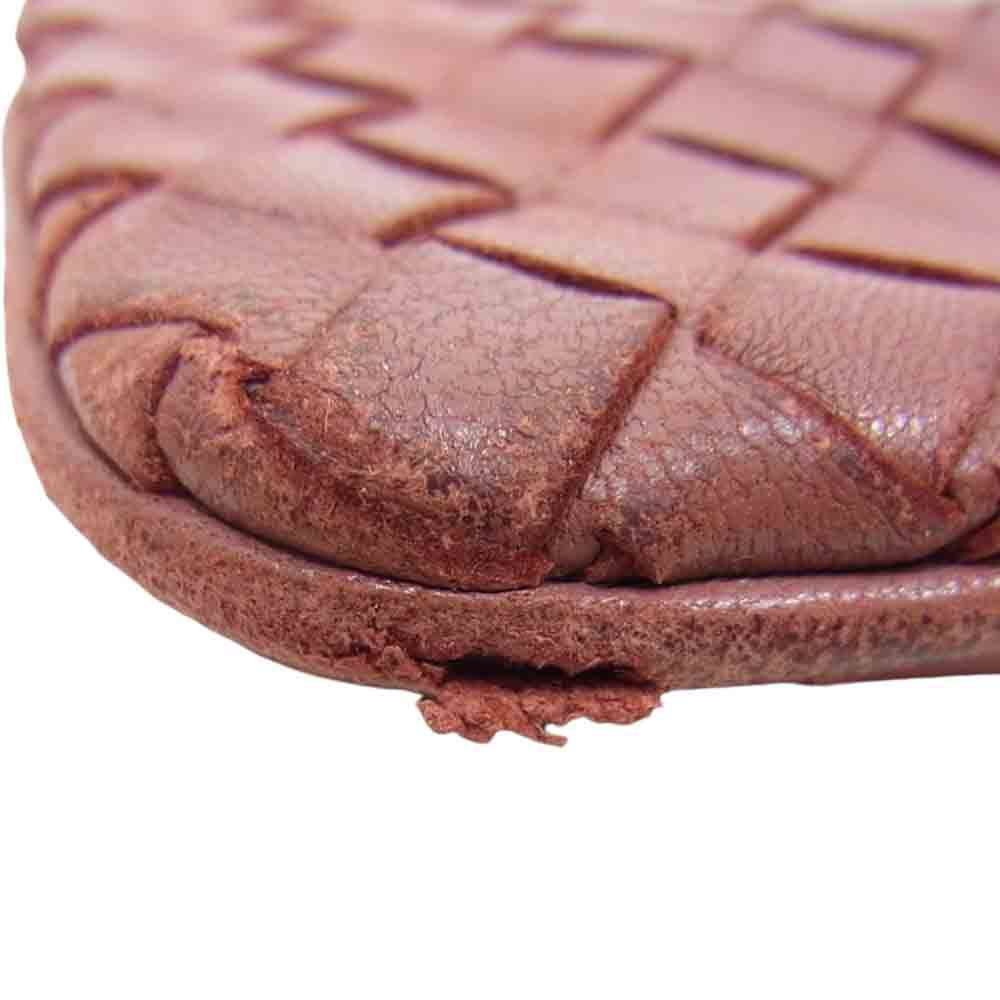 BOTTEGAVENETA ボッテガヴェネタ イントレチャート コインケース ブラウン系【中古】