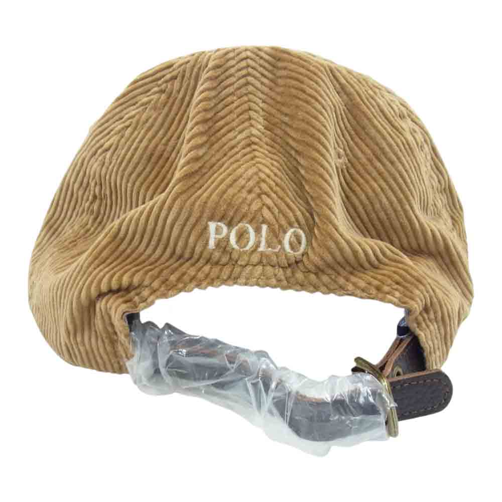 POLO RALPH LAUREN ポロ・ラルフローレン MAPOHGS0J421038 コーデュロイ キャップ ブラウン系 ONE【新古品】【未使用】【中古】