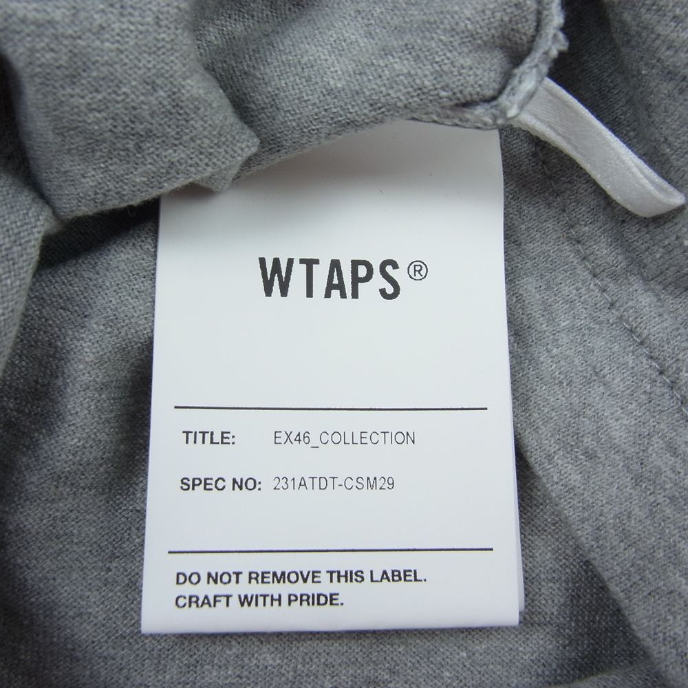 WTAPS ダブルタップス 23SS 231ATDT-CSM29 INGREDIENT / SS Tシャツ グレー系 04【中古】