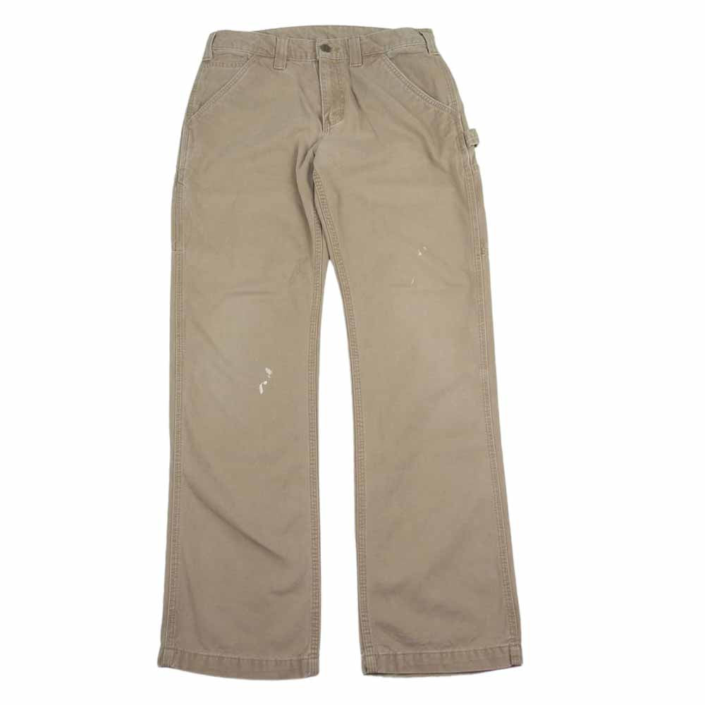 Carhartt ペインターパンツ ベージュ carhartt - 90年代 USA製 Carhartt カーハート ダック