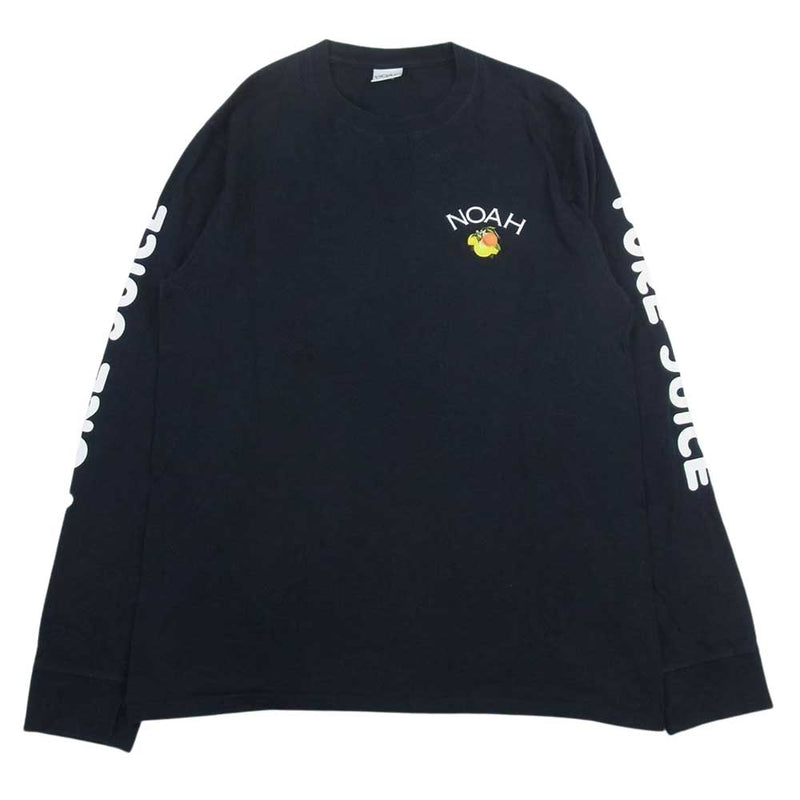 ノア ロングスリーブ TEE 長袖 Ｔシャツ ブラック系 M【中古】