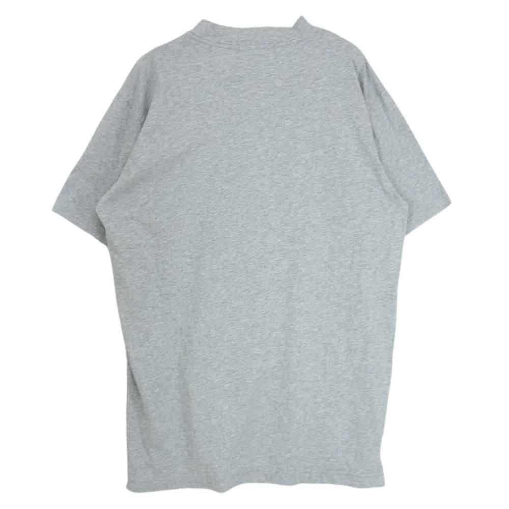 コムデギャルソンシャツボーイズ S25928 Cotton Jersey Plain with Logo Print コットン ジャージ プレーン ロゴ プリント Tシャツ グレー系 X【中古】