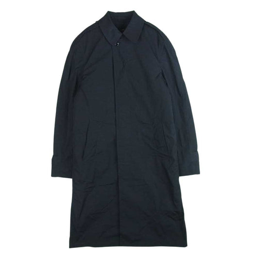 ヴィンテージ DLA100-87-C-0365 ミリタリー 80s USN 米海軍 All Weather Coat ライナー 付き オールウェザー コート ダークネイビー系 32L【中古】