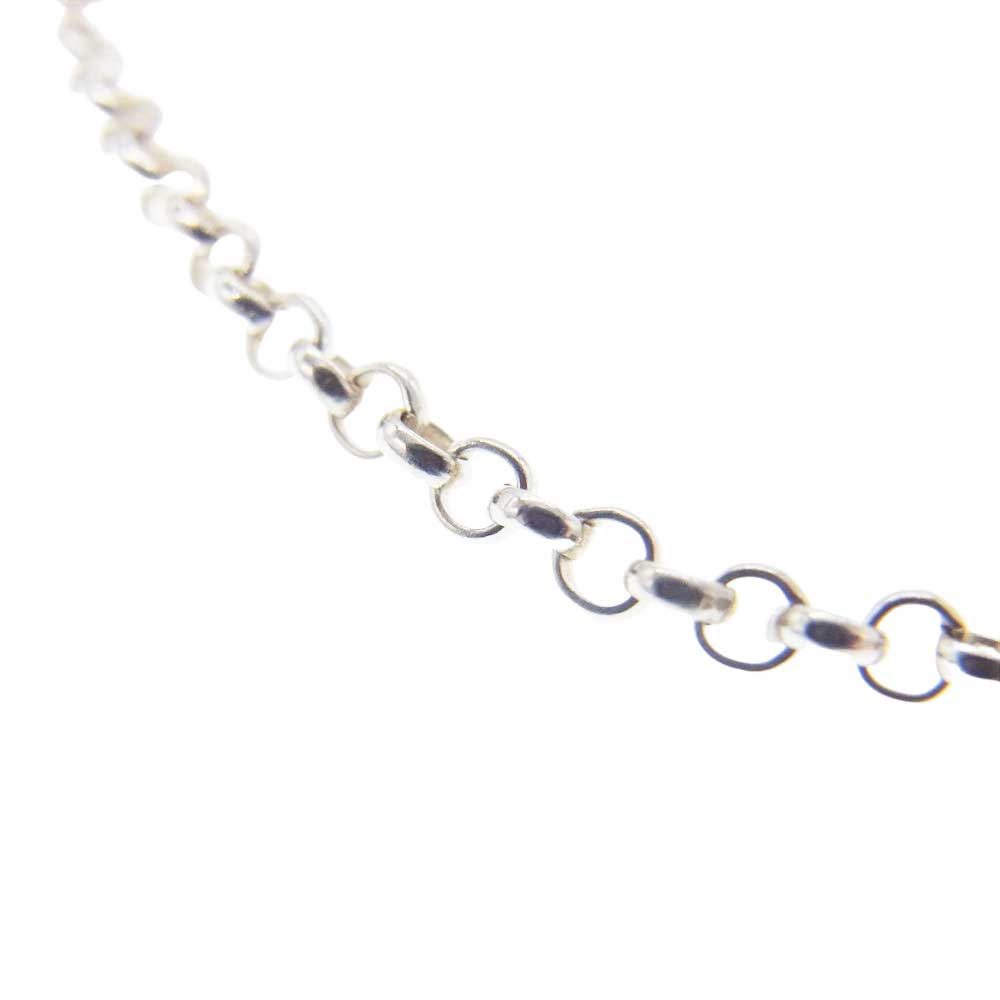 CHROME HEARTS クロムハーツ（原本無） ロールチェーン 20インチ ネックレス シルバー系【中古】