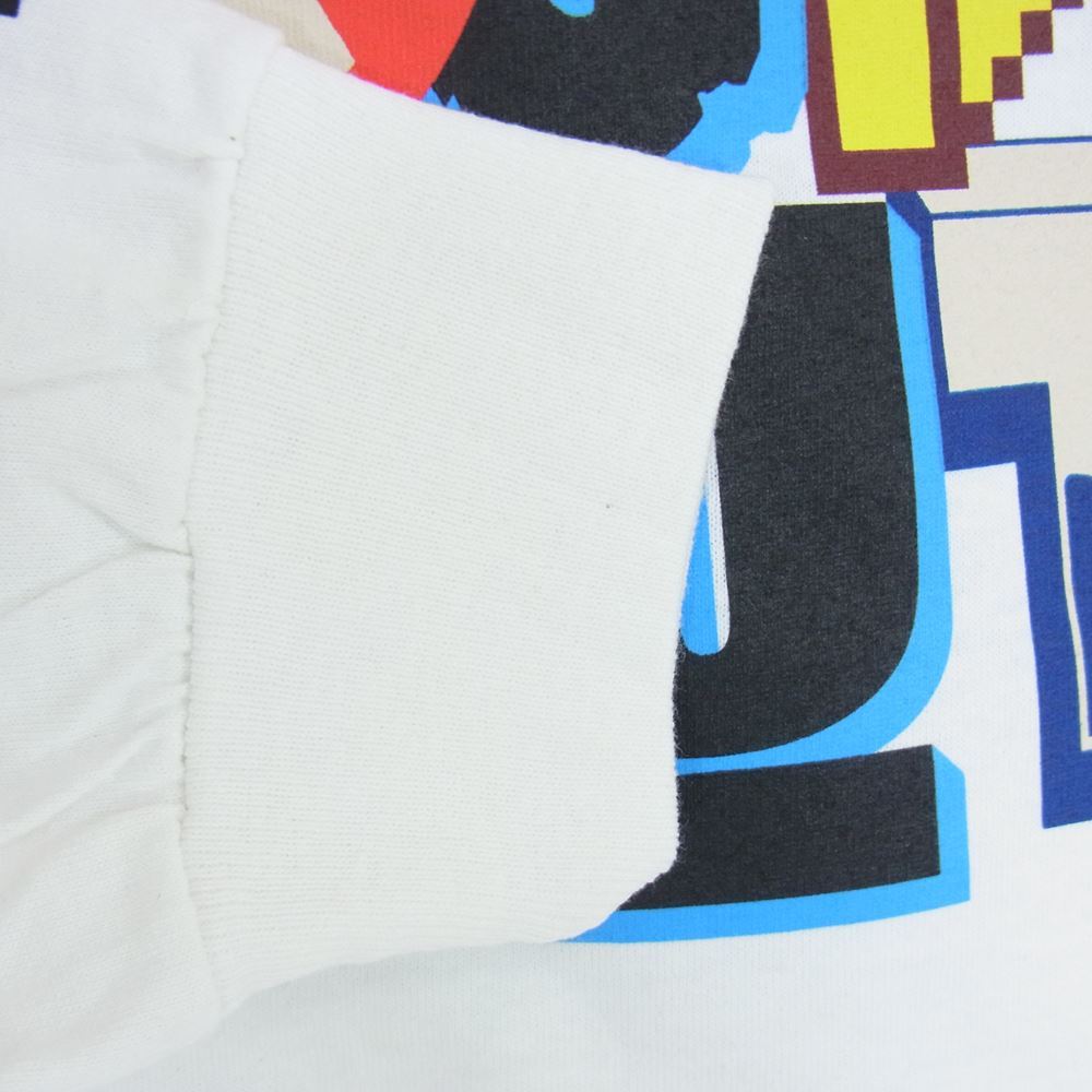 UNDERCOVER アンダーカバー 22AW UC2B9814 × VERDY ヴェルディ グラフィックプリント 長袖 Tシャツ ホワイト系 XL【新古品】【未使用】【中古】