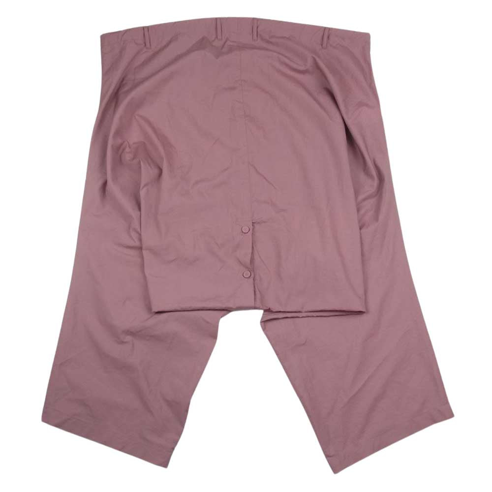 メゾンエウレカ 308 SARROUEL PANTS SHIRTS サルエル パンツ シャツ ピンク系 F【中古】